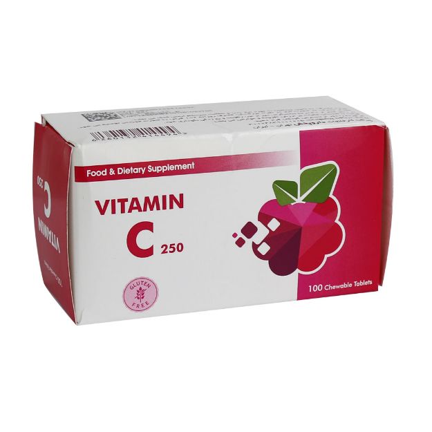 قرص جویدنی ویتامین C 250 میلی گرم دارو پخش 100 عدد - Darou Pakhsh Vitamin C 250 100 Chewable Tabs