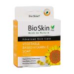 صابون جوان کننده ویتامین E بایو اسکین پلاس مناسب انواع پوست 100 گرم - Bio Skin Plus Vegetable Based Vitamin E Soap 100 g