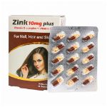 کپسول زینک پلاس ب کمپلکس و ویتامین C هگمتان دارو غرب 45 عدد - Hegmatan Daru Gharb Zink 10 Mg Plus Vitamin B Complex + Vitamin C 45 Caps