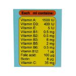 قطره مولتی ویتامین هگمتان داروی غرب 30 میلی لیتر - Hegmatan Daru Gharb Multi Vitamin Oral Drop 30 ml