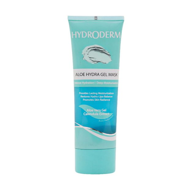 ماسک ژلی آبرسان و التیام بخش پوست حساس هیدرودرم 100 گرم - Hydroderm Aloe Hydra Gel Mask 100 g