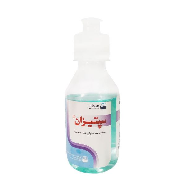 محلول ضد عفونی کننده دست سپتیزان 120 میلی لیتر - Ceptizan Hand Sanitizing Solution 120 ml