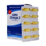 سافت ژل امگا 3 جی ام وی نوتریشن 50 عدد - GMV Nutrition Omega 3 50 Softgel Capsules