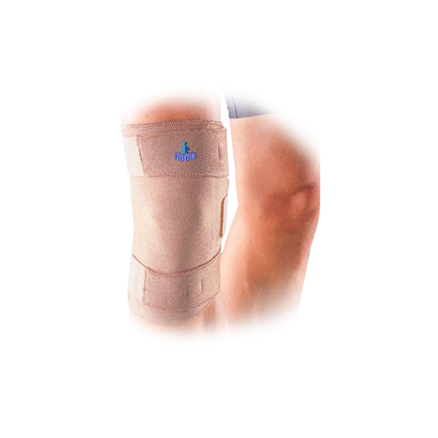 زانو بند نئوپرن جلو بسته قابل تنظیم اپو کد ۱۰۲۳ - Oppo Knee Support Neoprene Free Size Code 1023