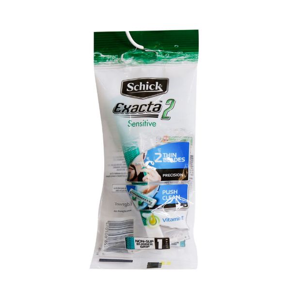 خودتراش شیک مدل Exacta 2 Sensitive بسته یک عددی - Schick Exacta 2 Sensitive Blade Pack Of 1