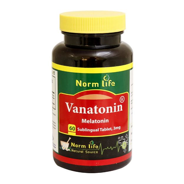 قرص زیر زبانی واناتونین ملاتونین 3 میلی گرم نورم لایف - Norm Life Melatonin Vanatonin