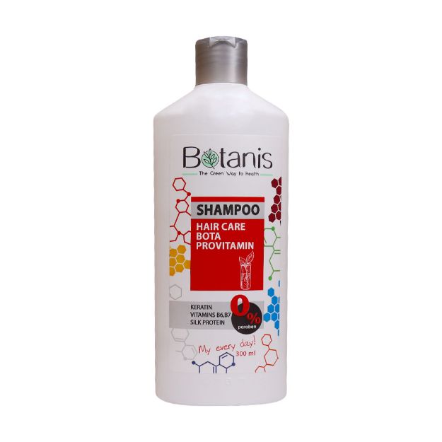 شامپو مناسب موهای آسیب دیده پرو ویتامین بوتانیس 300 میلی لیتر - Botanis Hair Care Pro Vitamin Shampoo For Damaged Hair 300 ml