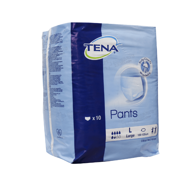 پوشینه شورتی بزرگسالان تنا 10 عدد - Tena Adult Protective Plus Care Pants Diaper 10 pcs