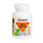 قرص ویتامین C پلاس رز هیپ ایکس مارت 60 عدد - X Mart Vit C Plus Rose Hip 60 Tablets