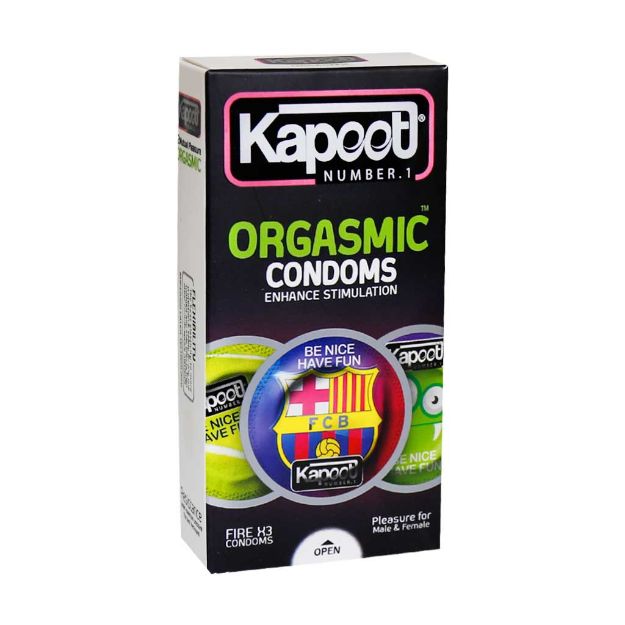 کاندوم تاخیری ارگاسمیک کاپوت 12 عدد - Kapoot Orgasmic Condoms 12 Pcs