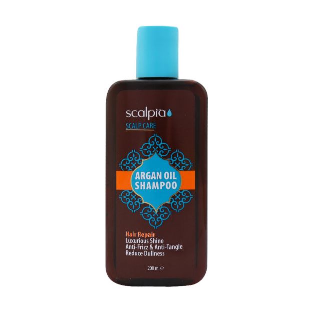 شامپو موی سر حاوی روغن آرگان اسکالپیا 200 میلی لیتر - Scalpia Argan Oil Shampoo 200 ml