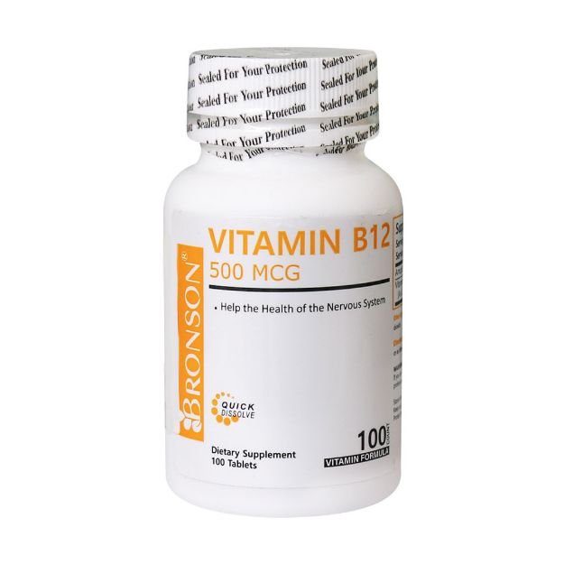 قرص ویتامین B12 برونسون - Bronson Vitamin B12 Tabs