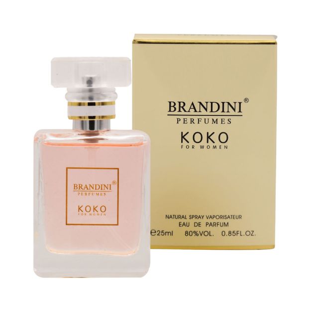 عطر جیبی زنانه برندینی مدل KoKo حجم 25 میلی لیتر - Brandini KoKo Parfume For women 25ml