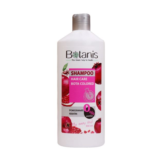 شامپو تثبیت کننده رنگ و درخشان کننده موی سر بوتانیس 300 میلی لیتر - Botanis Shampoo Hair Care Bota Colored 300 ml