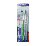 مسواک دوتایی فیل گود اسمارت کلین با فرچه نرم تریزا - Trisa Feel Good Soft Dual Toothbrush