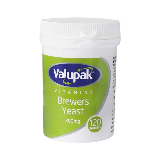 قرص مخمر والوپاک تقویت پوست و مو 120 عدد - Valupak Brewers Yeast 120 Tabs