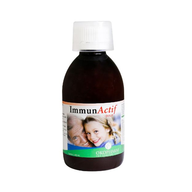 شربت تقویت سیستم ایمنی ایمون اکتیو اکوفارم 250 میلی لیتر - Okopharm Immun Actif Syruo 250 Ml