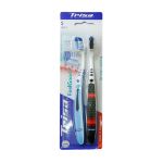 مسواک دوتایی فیل گود اسمارت کلین با فرچه نرم تریزا - Trisa Feel Good Soft Dual Toothbrush