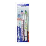 مسواک دوتایی فیل گود اسمارت کلین با فرچه نرم تریزا - Trisa Feel Good Soft Dual Toothbrush