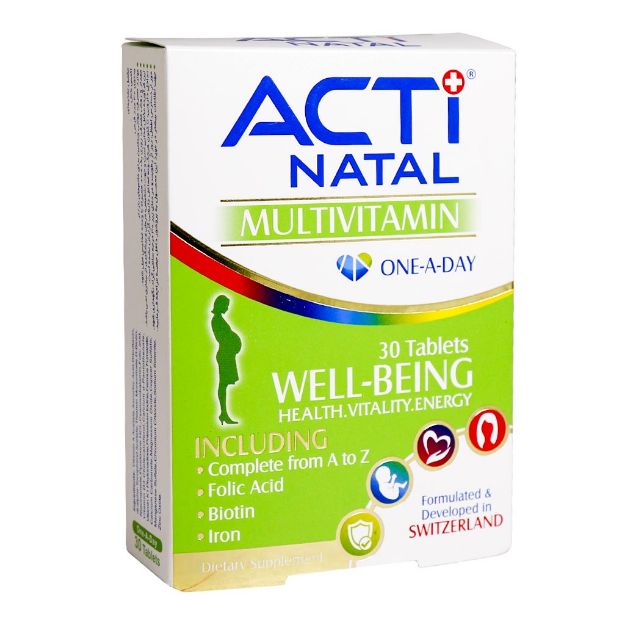 قرص مولتی ویتامین اکتی ناتال لیبرتی سوئیس 30 عدد - Liberty Swiss Acti Natal Multivitamin 30 Tabs