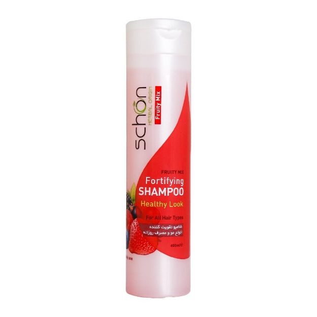 شامپو میوه ای فورتیفایینگ شون مناسب انواع مو 400 میلی لیتر - Schon Frotifying Shampoo For All Hair Types 400 ml