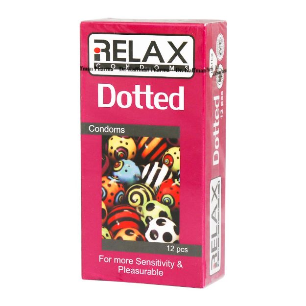 کاندوم داتد خاردار ریلکس 12 عدد - Relax Dotted 12 Pcs