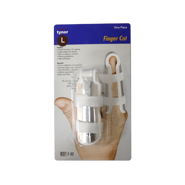 آتل انگشت تینور کد F-02 - Tynor Finger Cot Size L REF F-02