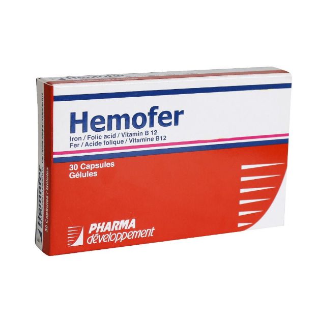 کپسول هموفر فارما دولوپمنت 30 عدد - Pharma Developpment Hemofer 30 Capsules