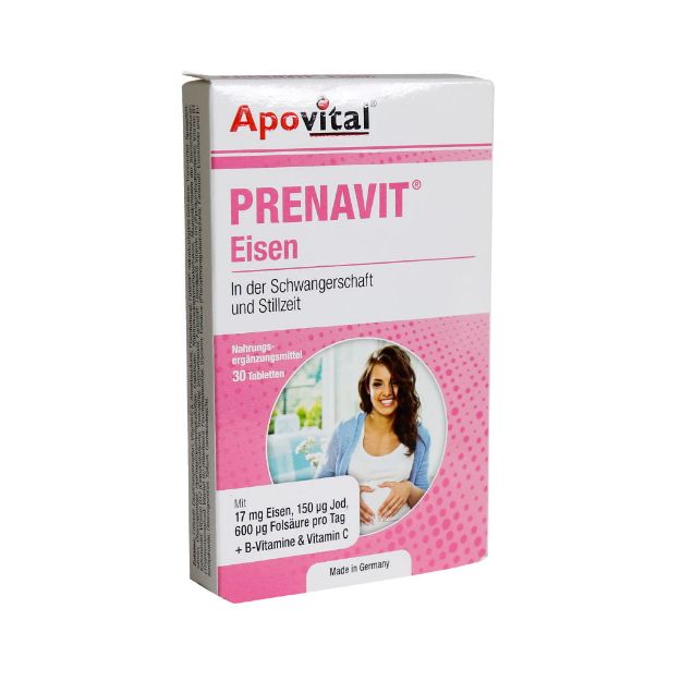 قرص پریناویت آیزن آپوویتال 30 عدد - Apovital Prenavit Eisen 30 Tablets