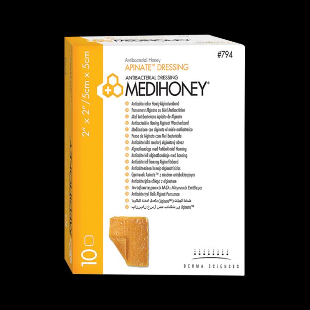 پانسمان آلژینات عسل مدی هانی - Medihoney Alginate Dressing