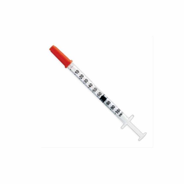 سرنگ انسولین 1 سی سی آوا 10 عدد - Insulin Syringe