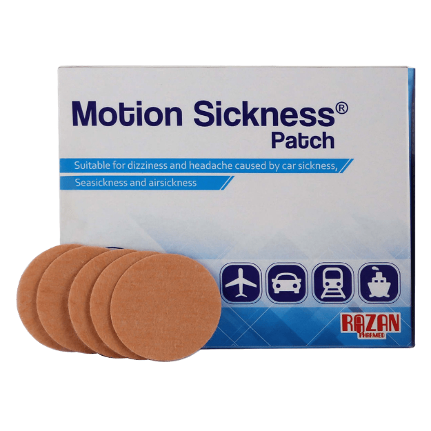 پچ ضد سرگیجه رازان فارمد ۳ عددی - Razan Pharmed Motion Sickness Patch 3 Bags