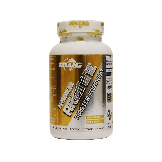 کپسول آرژنین مستر بادی ورلد ۱۲۰ عدد - BWG Premium Arginine Master Formula L-Arginine Base 120 Caps