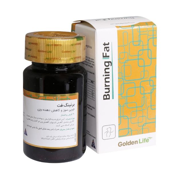 قرص روکش دار برنینگ فت گلدن لایف 30 عدد - Golden Life Burning Fat 30 Tabs