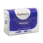 نوار بهداشتی بالدار و مشبک دایموند پنبه ریز سایز بزرگ 8 عدد - Panberes With Wings Model Diamond Pad Size large 8 Pcs