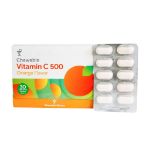 قرص جویدنی ویتامین C 500 میلی گرم ویتامین هاوس 30 عدد - Vitamin House Chewable Vitamin C 500 mg Berry Flavor 30 Tabs