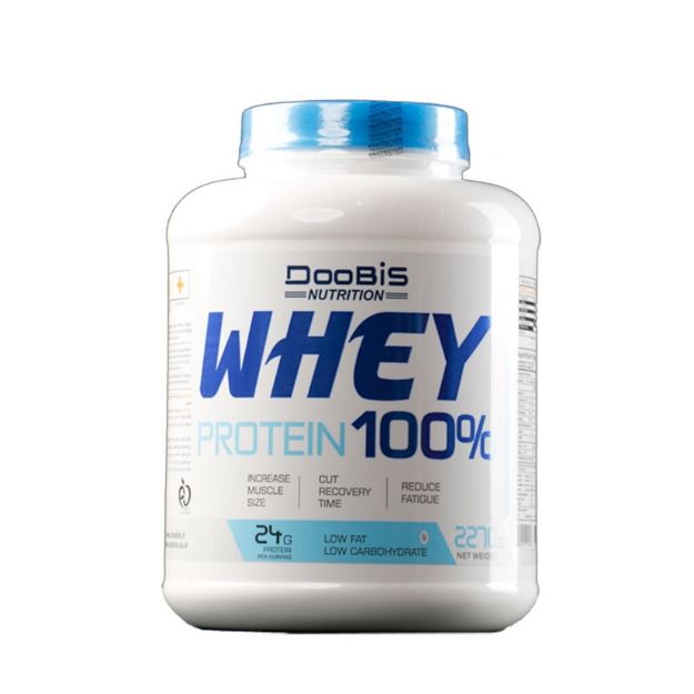 پودر پروتئین وی دوبیس 2270 گرم طعم شکلات - DooBIS Whey Protein powder 100% 2270 g