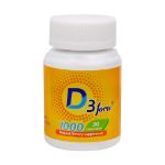 قرص ویتامین D3 فورت 1000 واحد هولیستیکا 30 عدد - Holistica D3forte Vitamin 30 Tabs