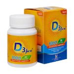 قرص ویتامین D3 فورت 1000 واحد هولیستیکا 30 عدد - Holistica D3forte Vitamin 30 Tabs