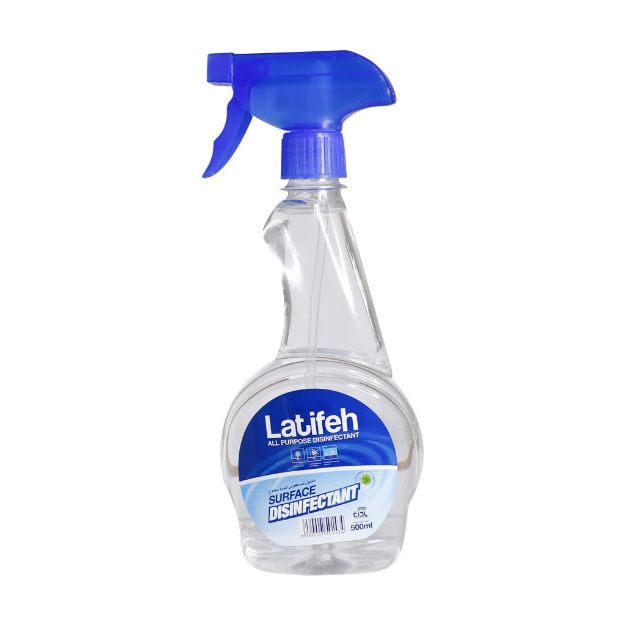 محلول ضد عفونی کننده سطوح لطیفه 500 میلی لیتر - Latifeh Surface Disinfectant 500 ml