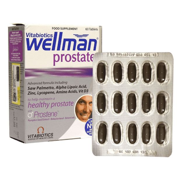 قرص ول من پروستات ویتابیوتیکس 60 عدد - Vitabiotics WellMan Prostate 60 Tabs