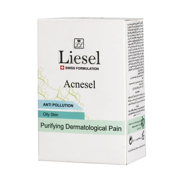 پن پوست چرب آکنه سل لایسل 100 گرم - Liesel Acnesel Purifying Dermatological Pain 100 g