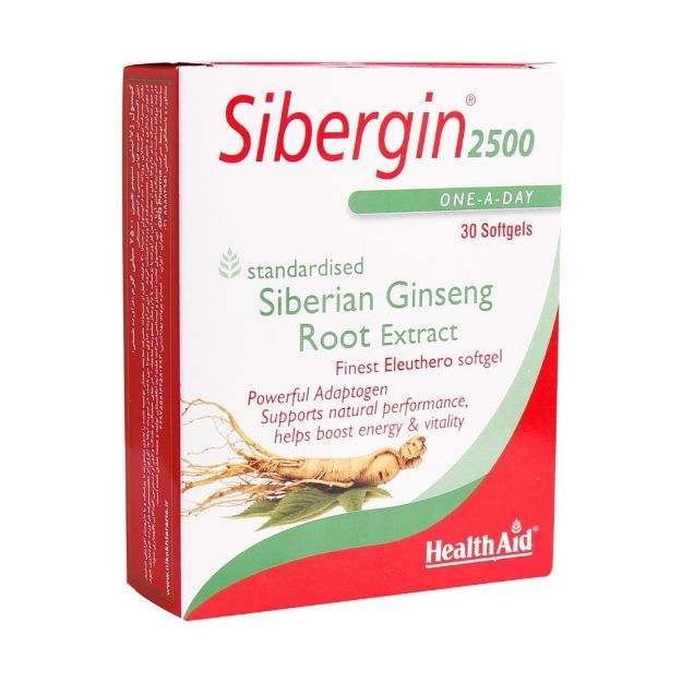 کپسول ژلاتینی سیبرجین 2500 میلی گرم هلث اید 30 عدد - Health Aid Sibergin 2500 30 Caps