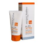 کرم ضد آفتاب بی رنگ SPF50 ژاک آندرل پاریس مدل فیلتر اکتیو مناسب پوست خشک و معمولی 50 میلی لیتر - Jacques Andhrel Paris SPF50 Model Filter Active Cream 50 Ml