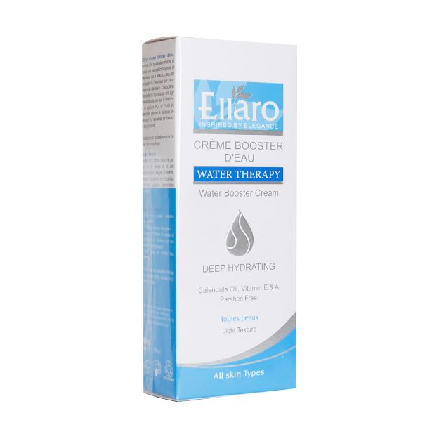 کرم تقویت کننده آبرسان پوست حاوی ویتامین E الارو 50 میلی لیتر - Ellaro Water Booster Cream With Vitamin E 50ml