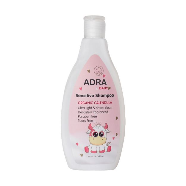 شامپو سر بچه عصاره کالاندولا آدرا 250 میلی لیتر - Adra Organic Calendula Baby Shampoo 250 ml