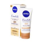 کرم مرطوب کننده و ضد آفتاب رنگی نیوا با رنگ متوسط 50 میلی لیتر - Nivea 5in1 Moisturizer And Sunscreen Cream 50 ml