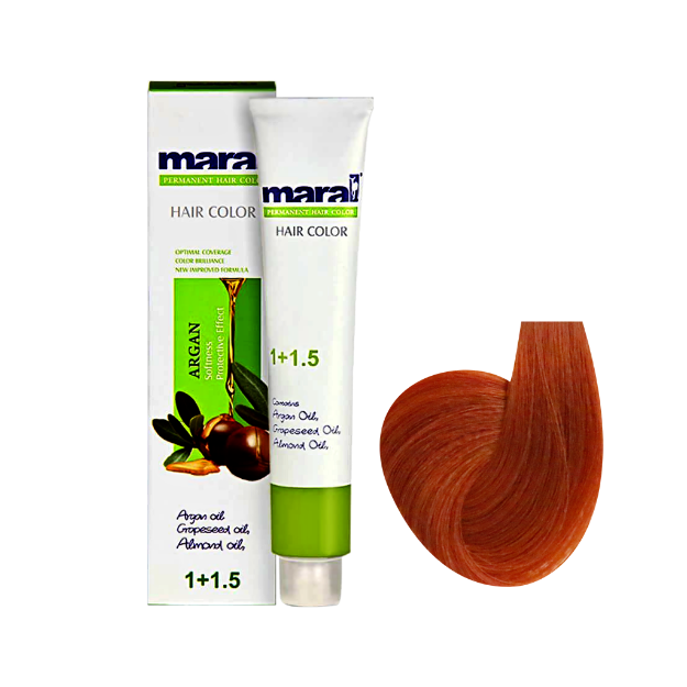 رنگ موی مارال سری مسی ۱۰۰ میلی لیتر - Maral Permanent Hair Copper Color