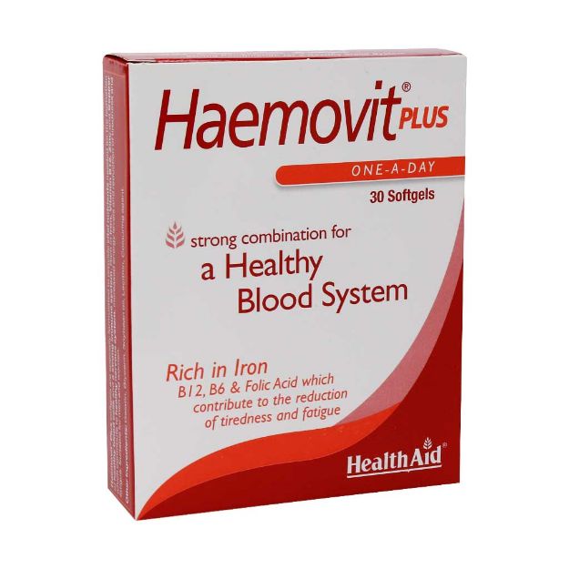 کپسول هموویت پلاس هلث اید ۳۰ عددی - Health Aid Haemovit Plus 30 Caps