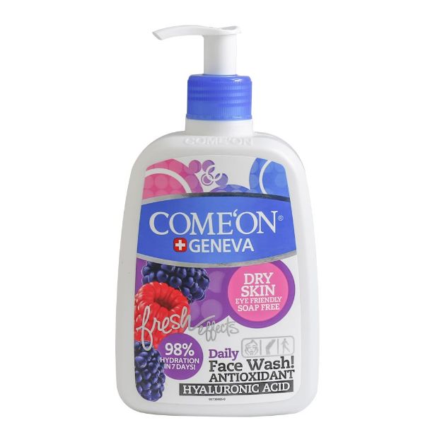 فیس واش کامان مناسب پوست خشک 500 میلی لیتر - Comeon Face Wash For Dry Skins 500 ml